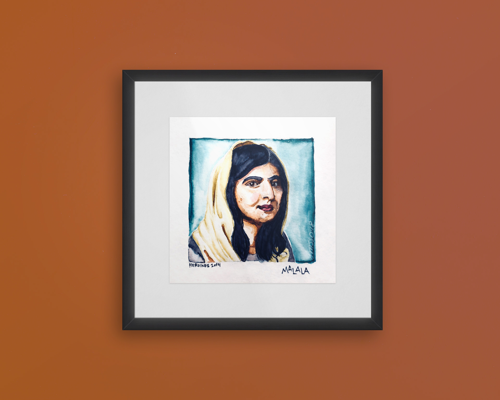 Malala Yousafzai - Heroines Series (Print 2)